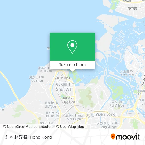 红树林浮桥地圖