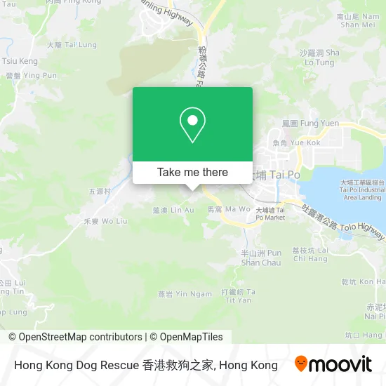 Hong Kong Dog Rescue 香港救狗之家 map