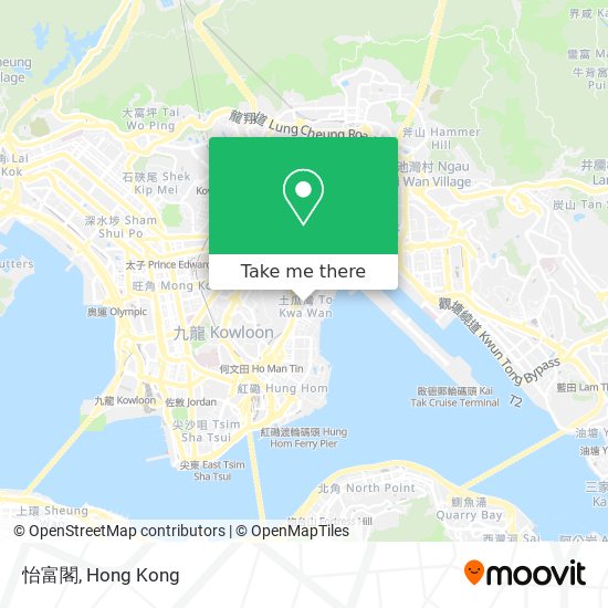 怡富閣 map