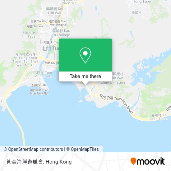 黃金海岸遊艇會 map