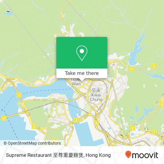 Supreme Restaurant 至尊重慶雞煲 map