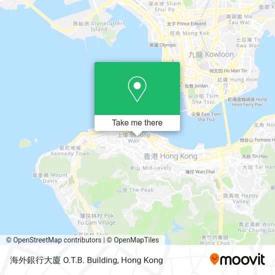 海外銀行大廈 O.T.B. Building地圖