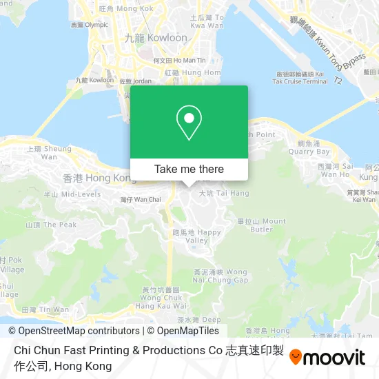 Chi Chun Fast Printing & Productions Co 志真速印製作公司 map