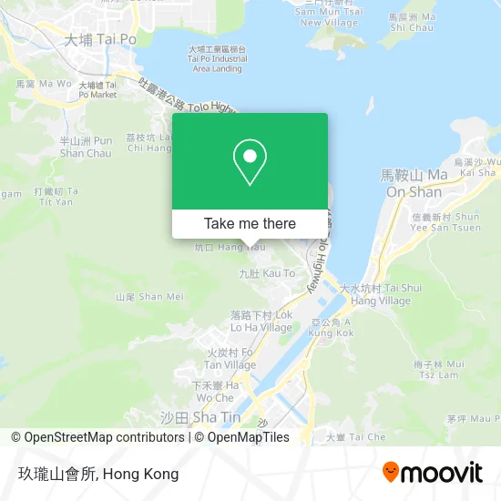 玖瓏山會所地圖