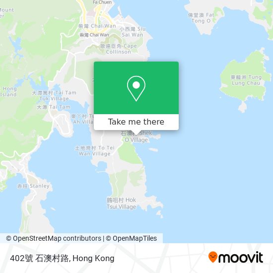 402號 石澳村路地圖