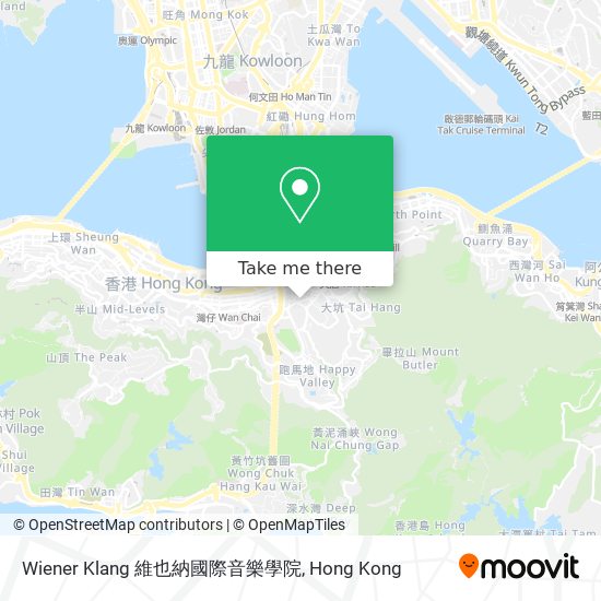 Wiener Klang 維也納國際音樂學院 map