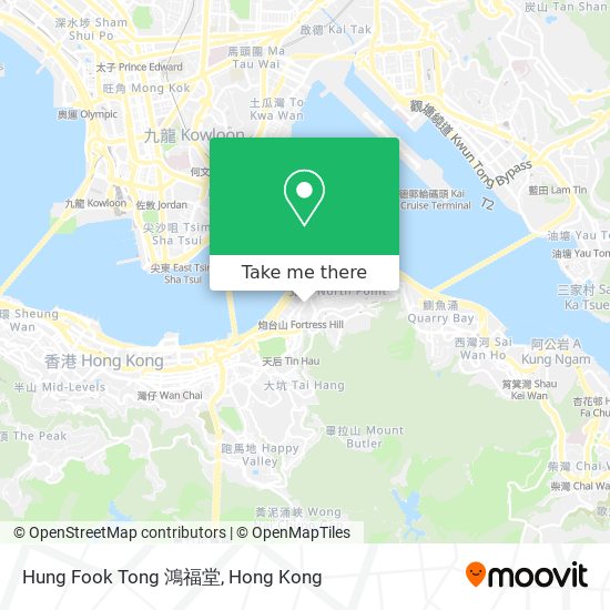Hung Fook Tong 鴻福堂地圖