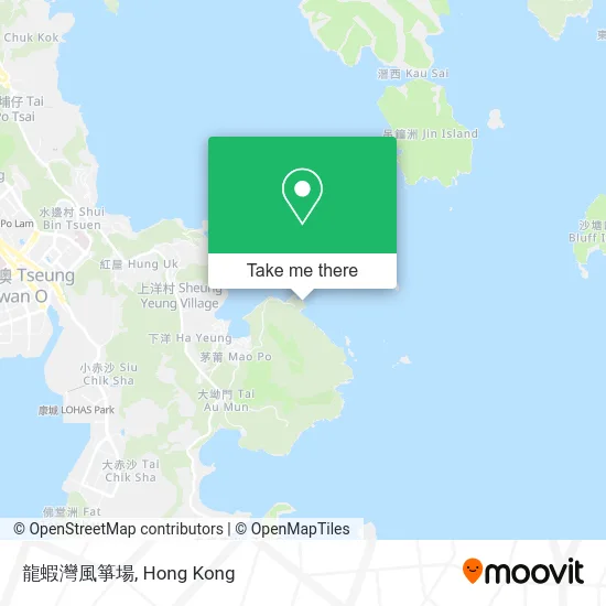 龍蝦灣風箏場 map