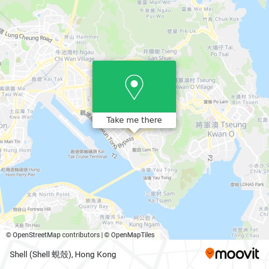 Shell (Shell 蜆殼) map