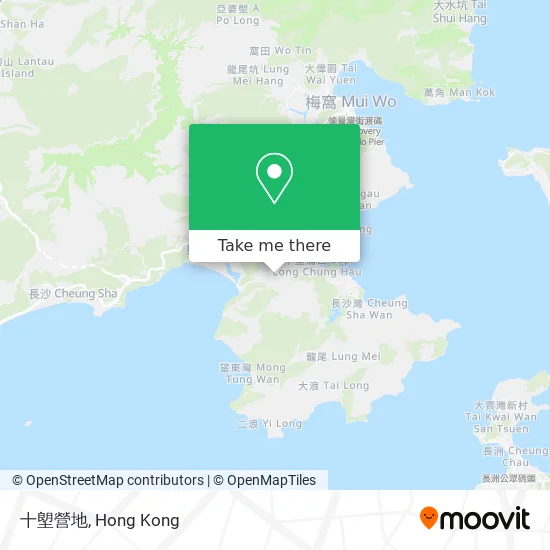 十塱營地地圖