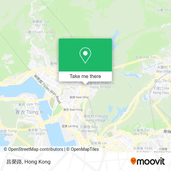 昌榮路 map