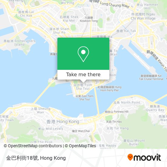 金巴利街18號 map