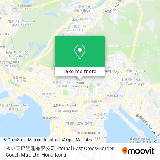 永東直巴管理有限公司 Eternal East Cross-Border Coach Mgt. Ltd map