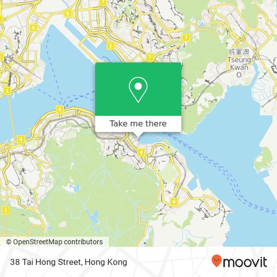 38 Tai Hong Street map