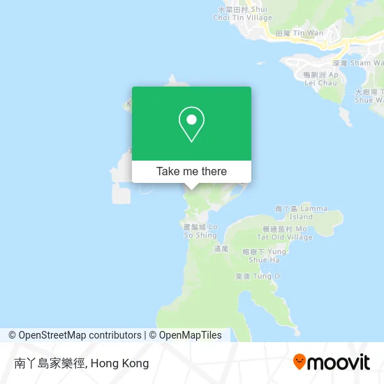 南丫島家樂徑 map