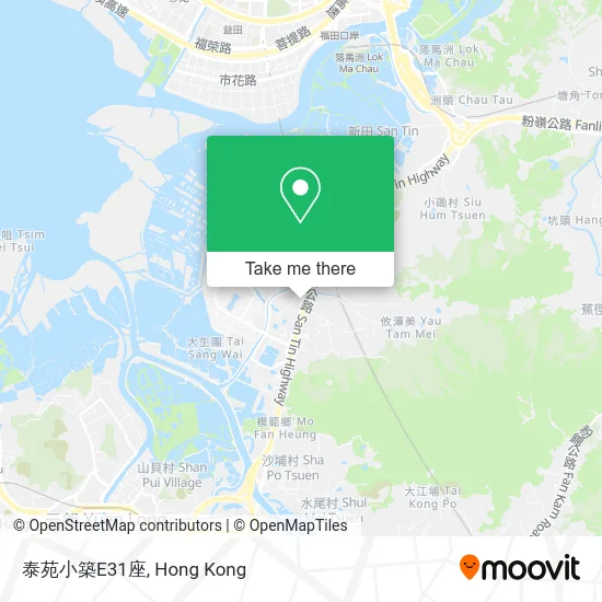泰苑小築E31座 map