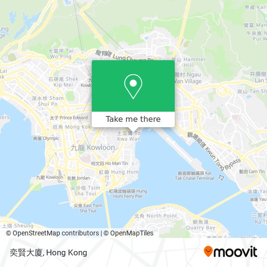 奕賢大廈 map