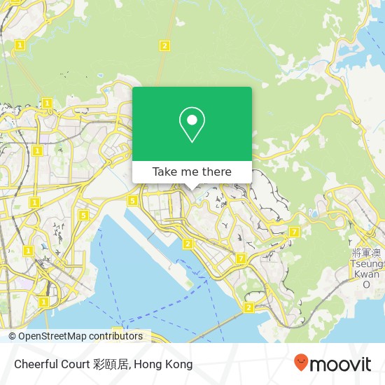 Cheerful Court 彩頤居 map