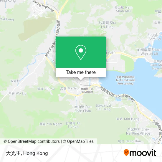 大光里 map