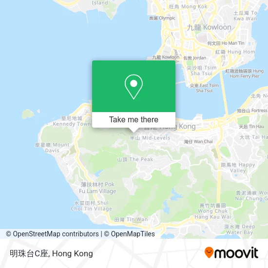 明珠台C座地圖