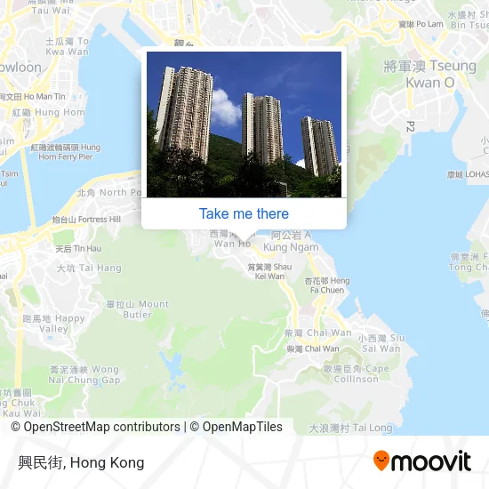 興民街 map