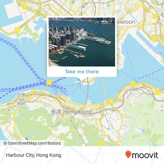 Harbour City map
