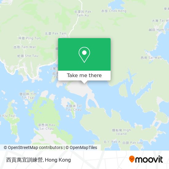 西貢萬宜訓練營 map