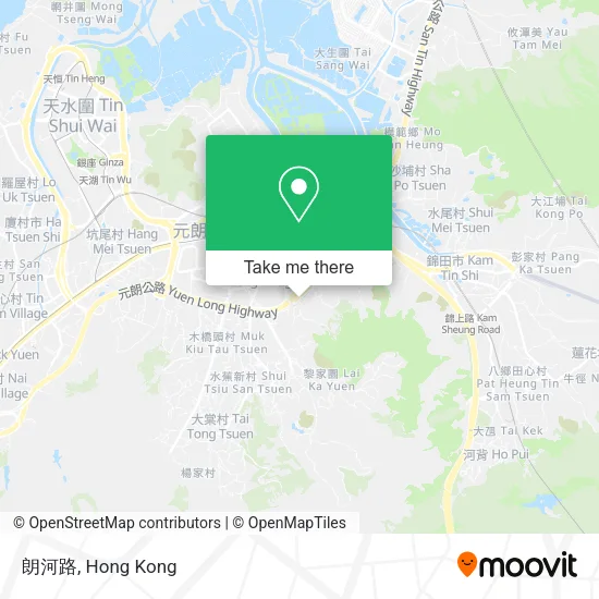 朗河路 map