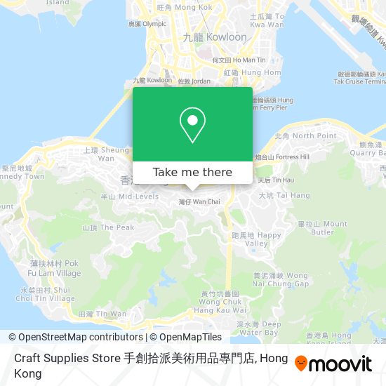 Craft Supplies Store 手創拾派美術用品專門店 map