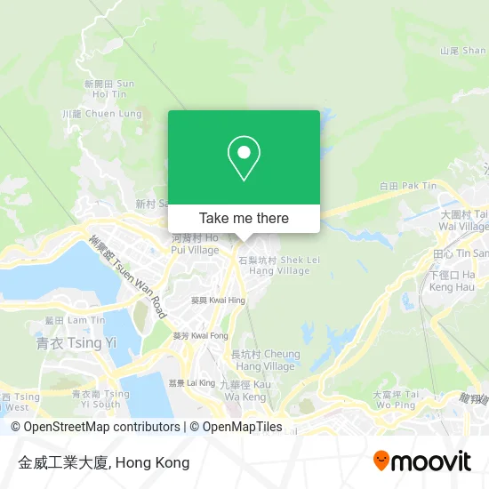 金威工業大廈 map