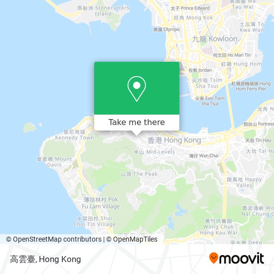 高雲臺 map