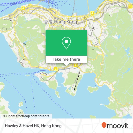 Hawley & Hazel HK map