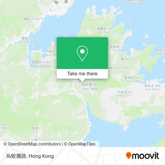 烏蛟騰路地圖