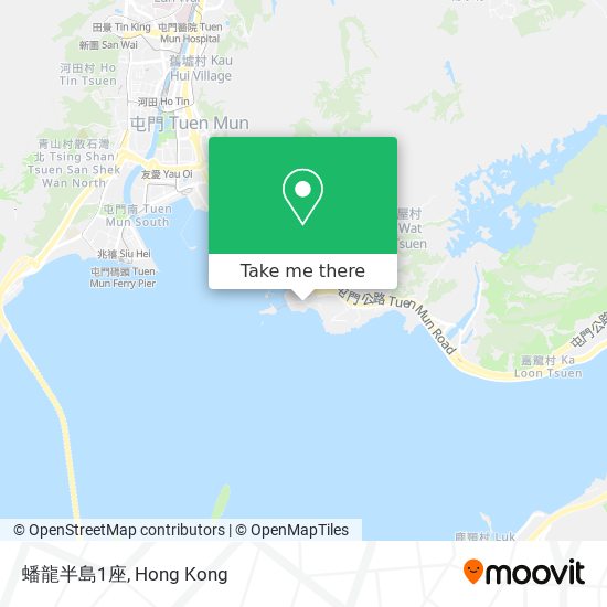 蟠龍半島1座地圖
