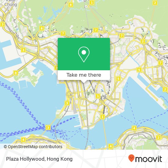 Plaza Hollywood map