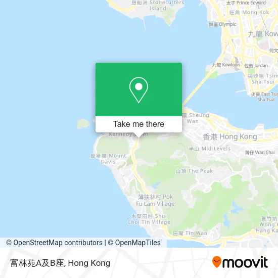 富林苑A及B座 map