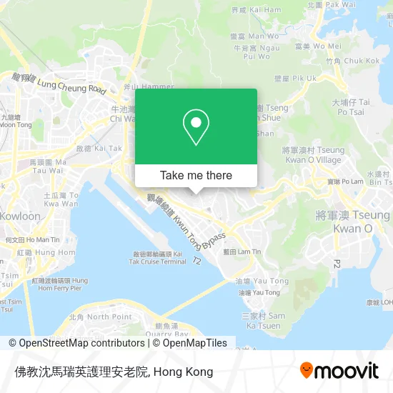 佛教沈馬瑞英護理安老院地圖