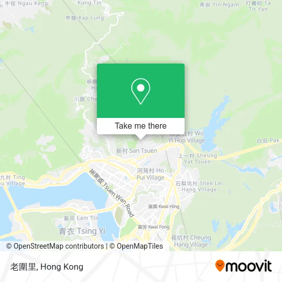 老圍里地圖