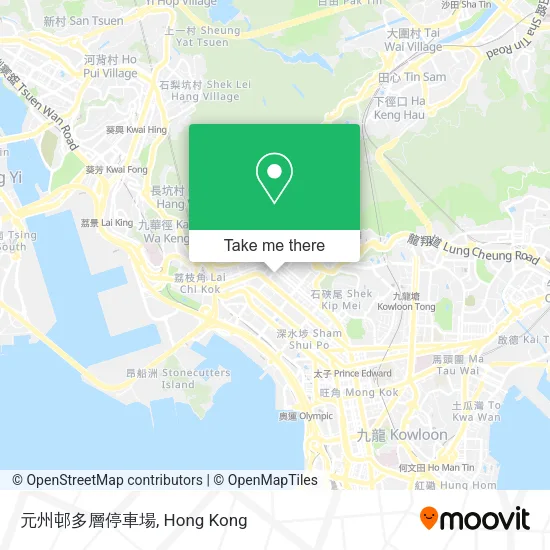 元州邨多層停車場地圖