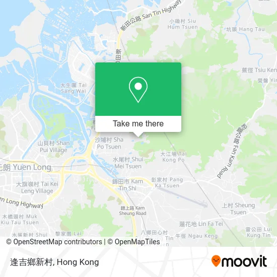 逢吉鄉新村 map