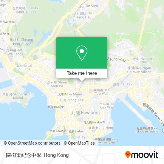 陳樹渠紀念中學地圖
