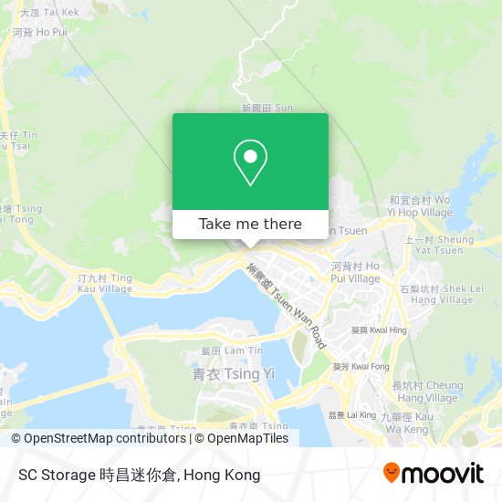 SC Storage 時昌迷你倉地圖