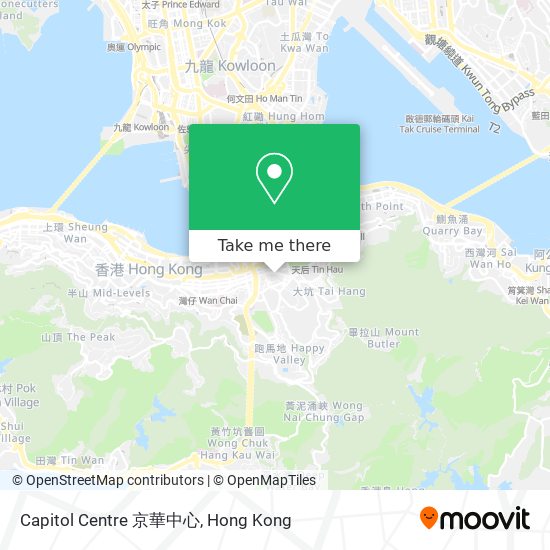 Capitol Centre 京華中心 map