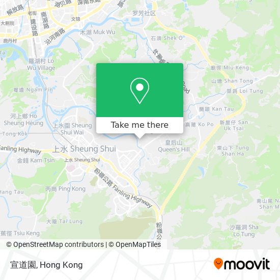宣道園地圖