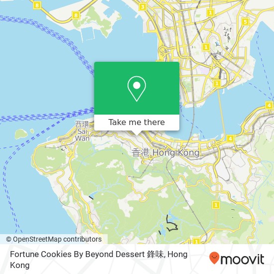 Fortune Cookies By Beyond Dessert 鋒味 map