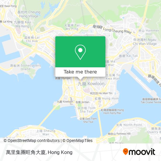 萬里集團旺角大廈地圖