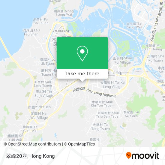 翠峰20座 map