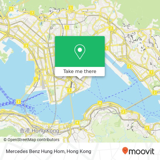 Mercedes Benz Hung Hom map