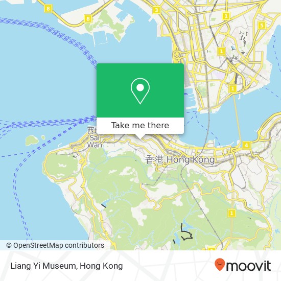 Liang Yi Museum map