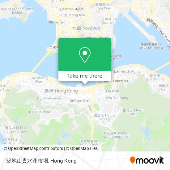 築地山貴水產市場 map